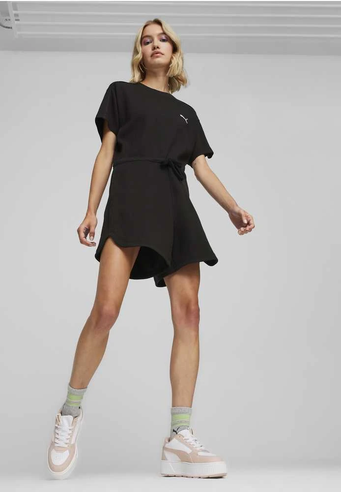 Puma Vientisas Sportinis Kostiumėlis Moterims Her Short Jumpsuit Juodas 677891 01