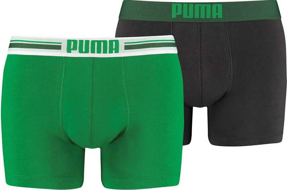 Puma Vyriški Apatiniai Placed Logo Žalias