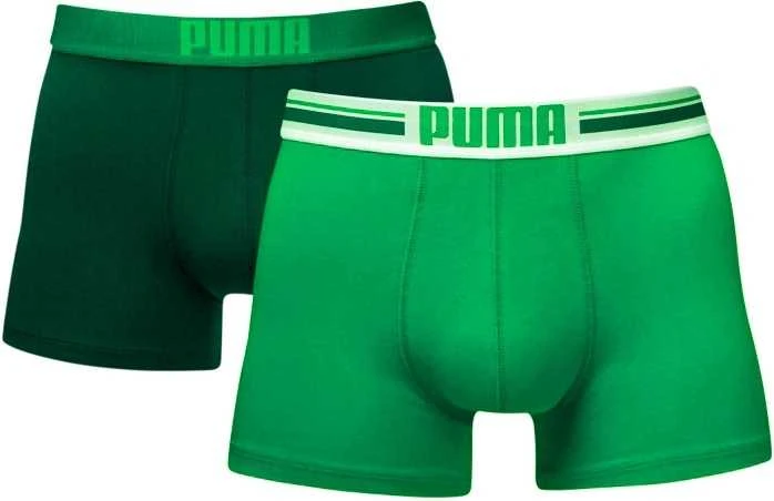 Puma Vyriški Apatiniai Placed Logo Žalias