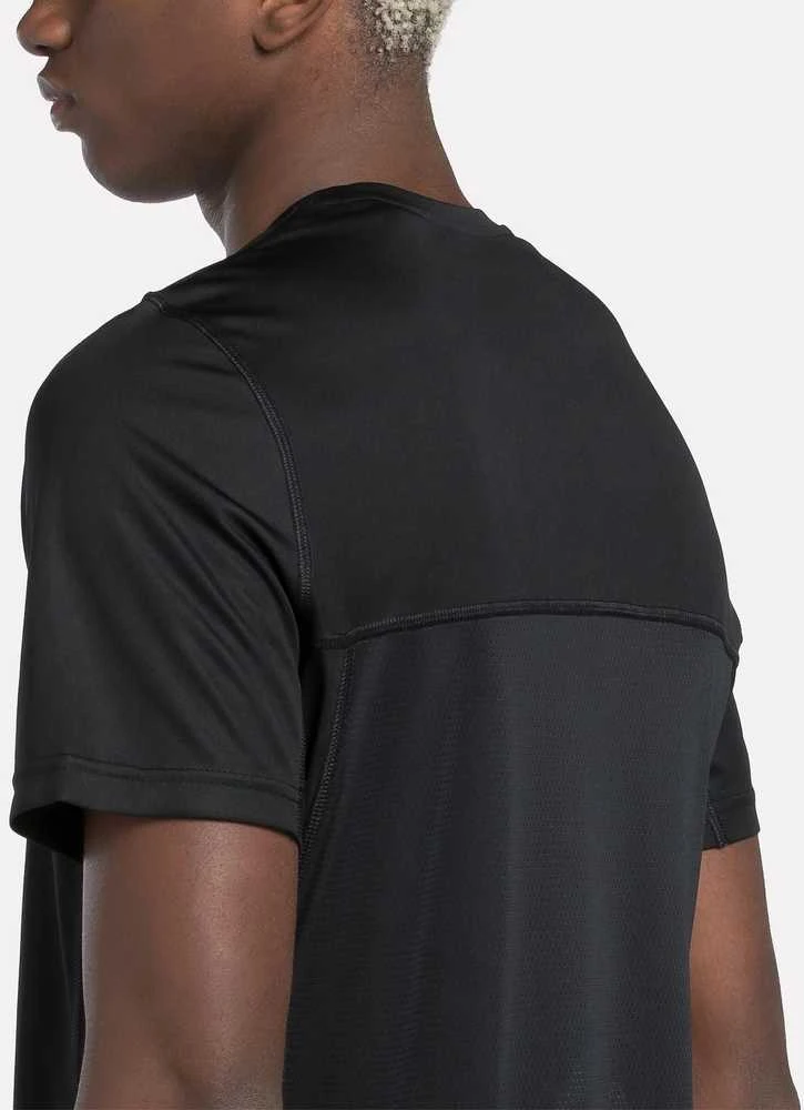 Reebok Bėgimo Marškinėliai Vyrams Running Ss Speedwick Juodas 100070571