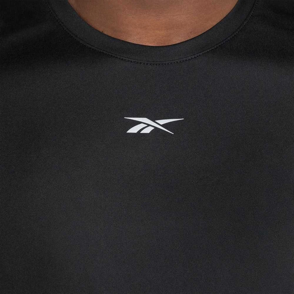 Reebok Bėgimo Marškinėliai Vyrams Running Ss Speedwick Juodas 100070571