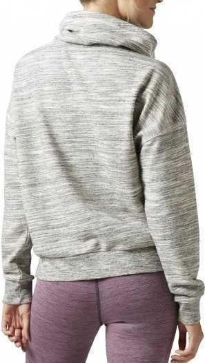 Reebok Džemperis El Marble Cowl Neck Pilkas Heather BK5189