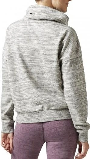 Reebok Džemperis El Marble Cowl Neck Pilkas Heather BK5189