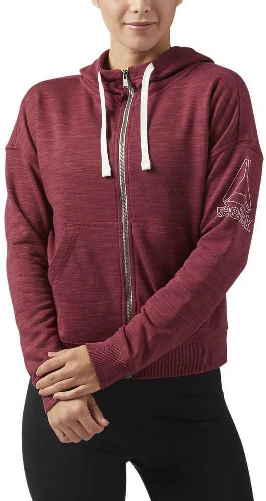 Reebok Džemperis El Marble Fullzip Raudona