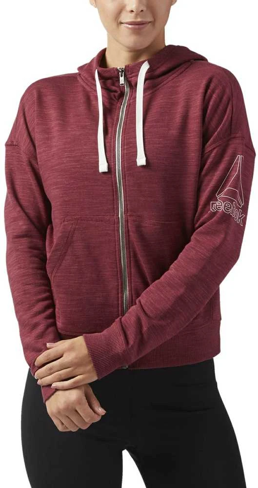 Reebok Džemperis El Marble Fullzip Raudona