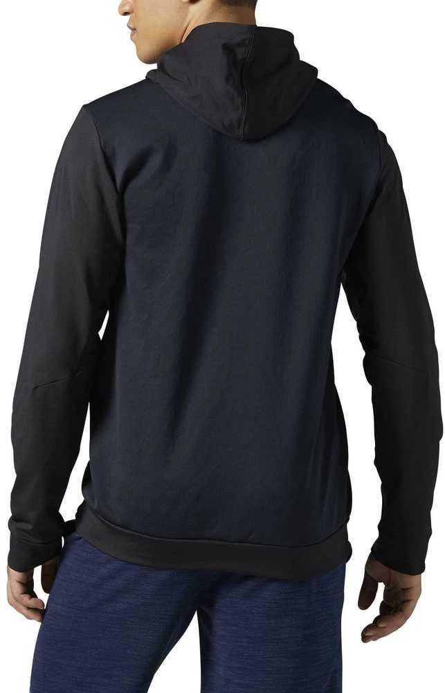 Reebok Džemperis Hexawarm Pullover Hoodie Juodas BR9625