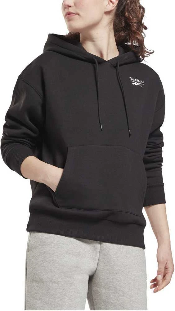Reebok Džemperis Moterims Ri Fleece Hoody Juodas GS9372