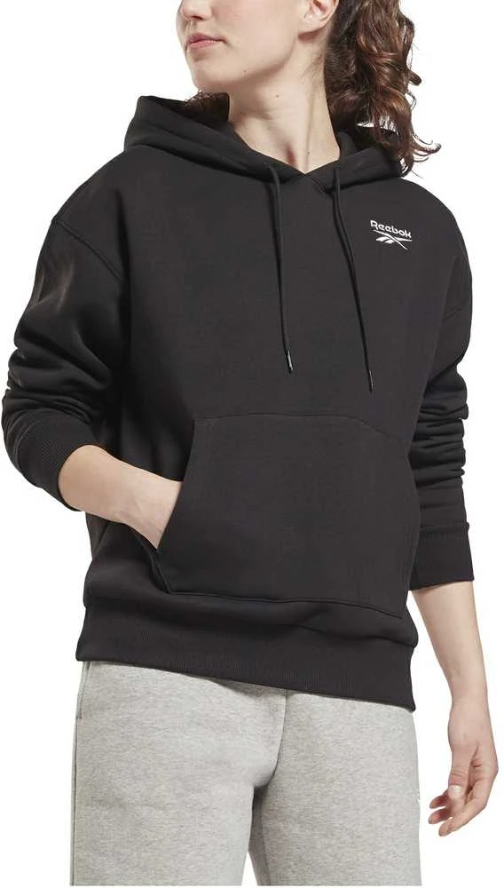 Reebok Džemperis Moterims Ri Fleece Hoody Juodas GS9372
