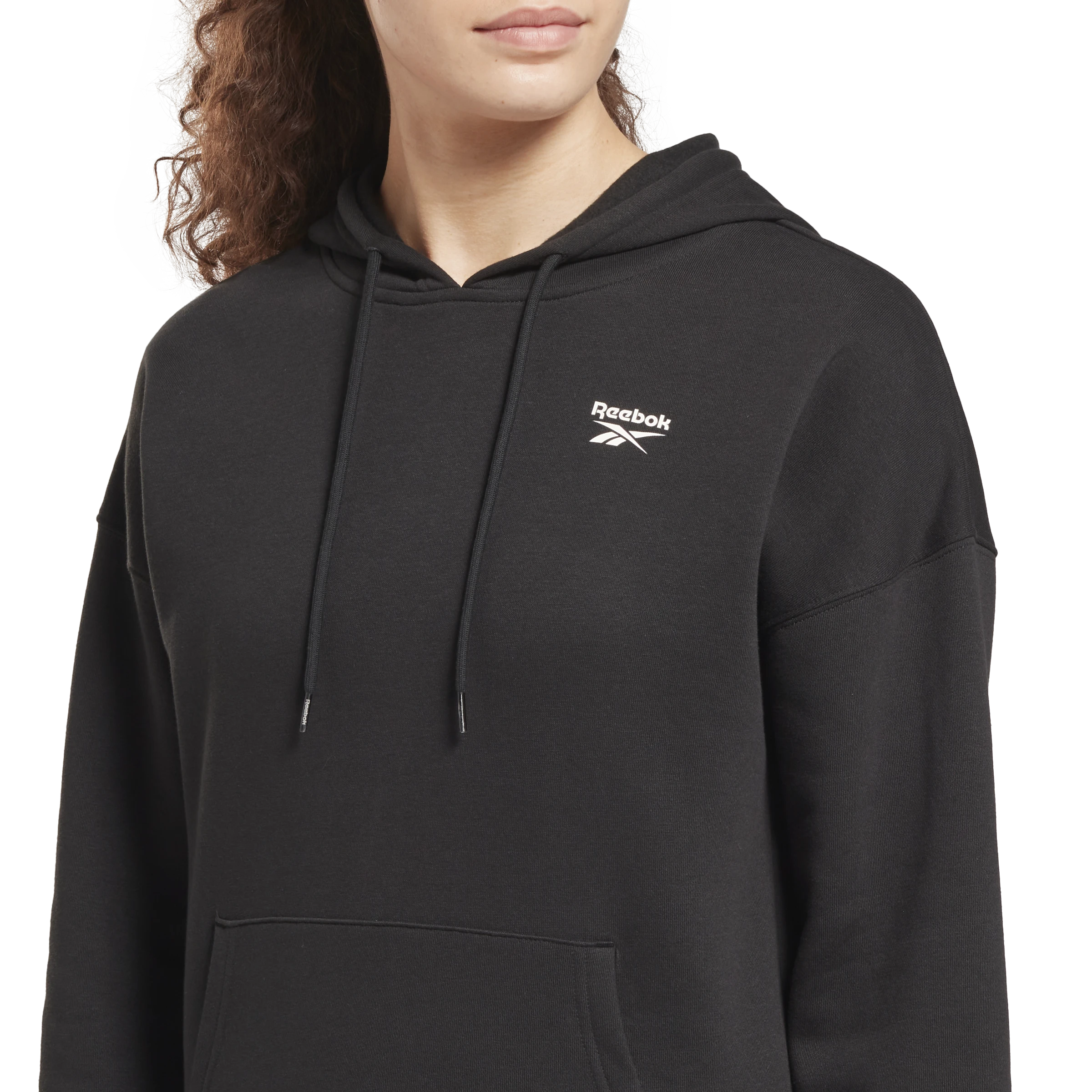 Reebok Džemperis Moterims Ri Fleece Hoody Juodas HI2830