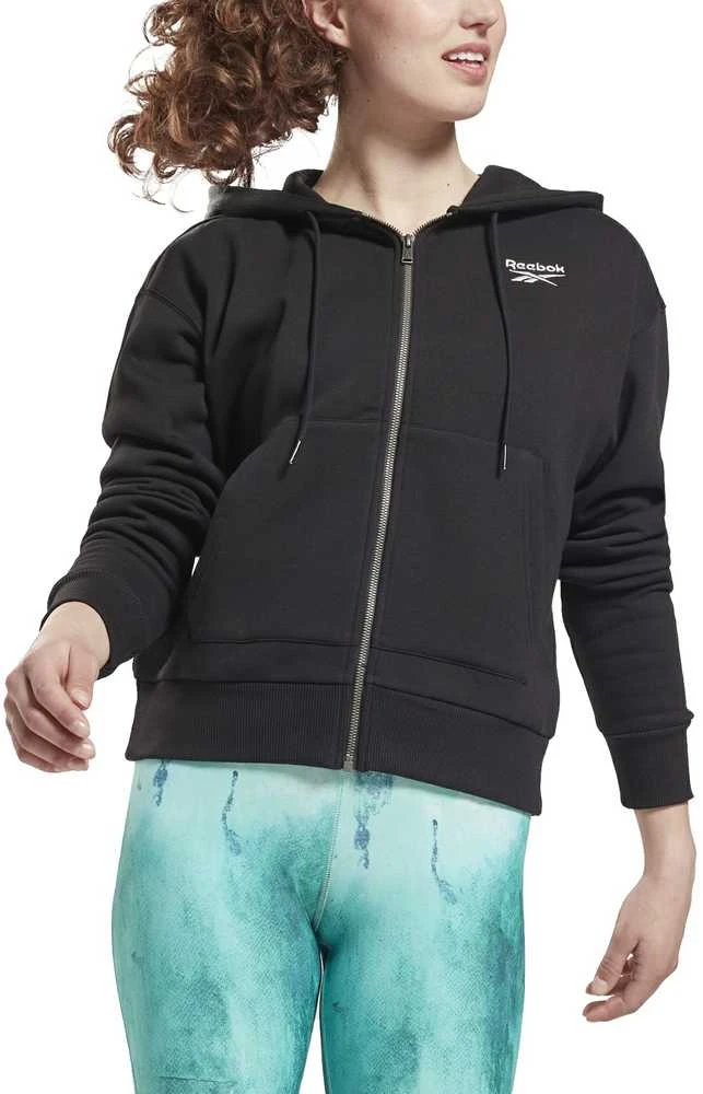 Reebok Džemperis Moterims Ri Full Zip Juodas GS9384