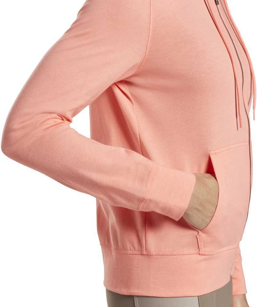 Reebok Džemperis Moterims Ri Jersey Full Zip Rožinė GI6610