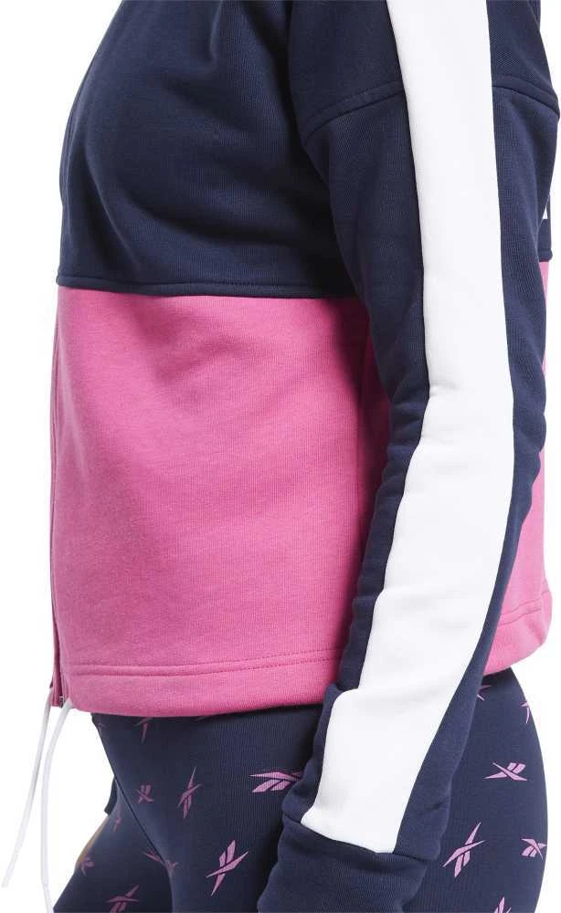 Reebok Džemperis Moterims Te Linear Logo Ft F Mėlyna Rožinė FU2205