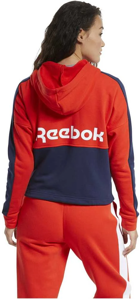 Reebok Džemperis Moterims Te Linear Logo Ft Raudona Mėlyna FT0901