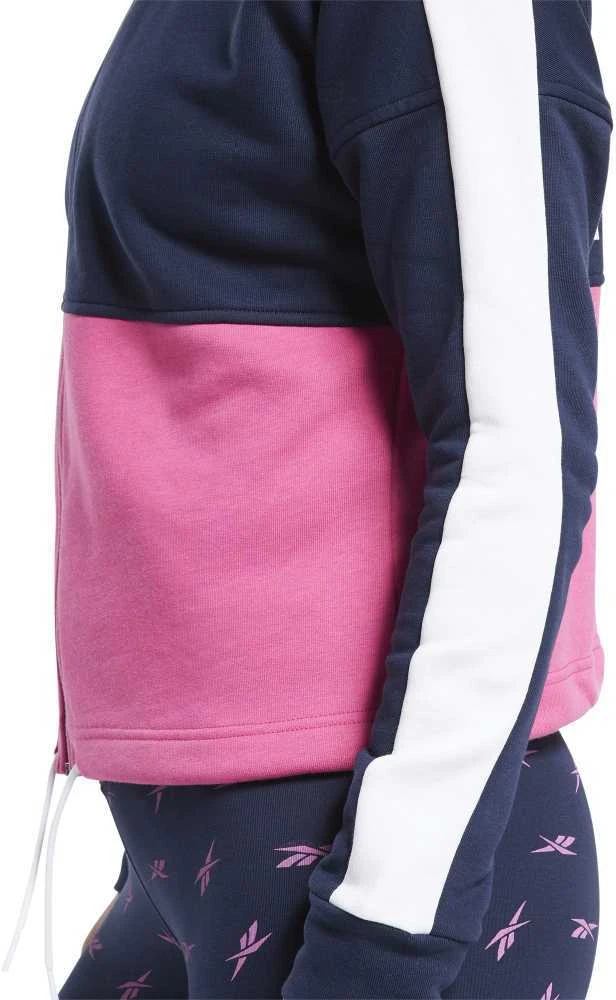 Reebok Džemperis Moterims Te Linear Logo Ft F Mėlyna Rožinė FU2205