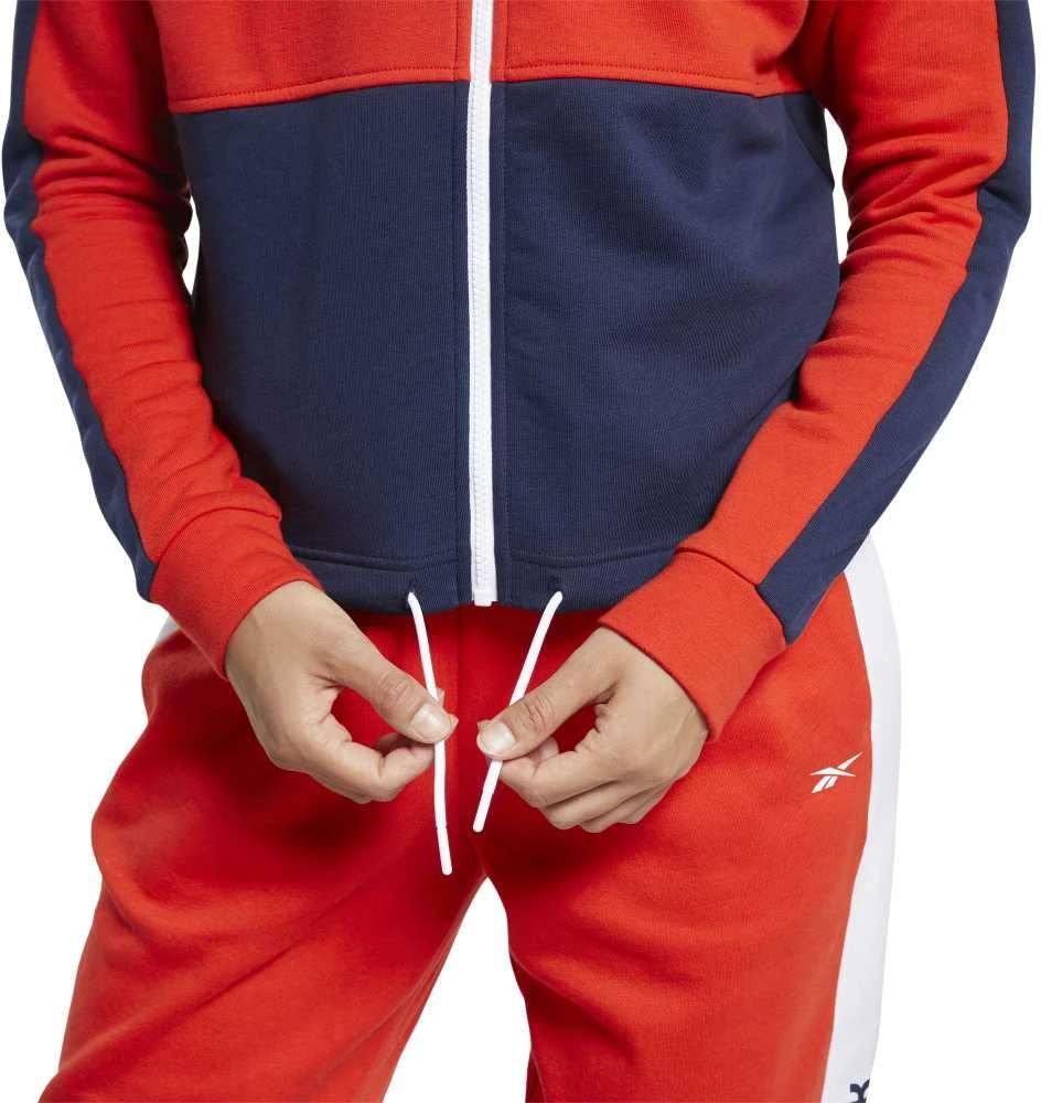 Reebok Džemperis Moterims Te Linear Logo Ft Raudona Mėlyna FT0901