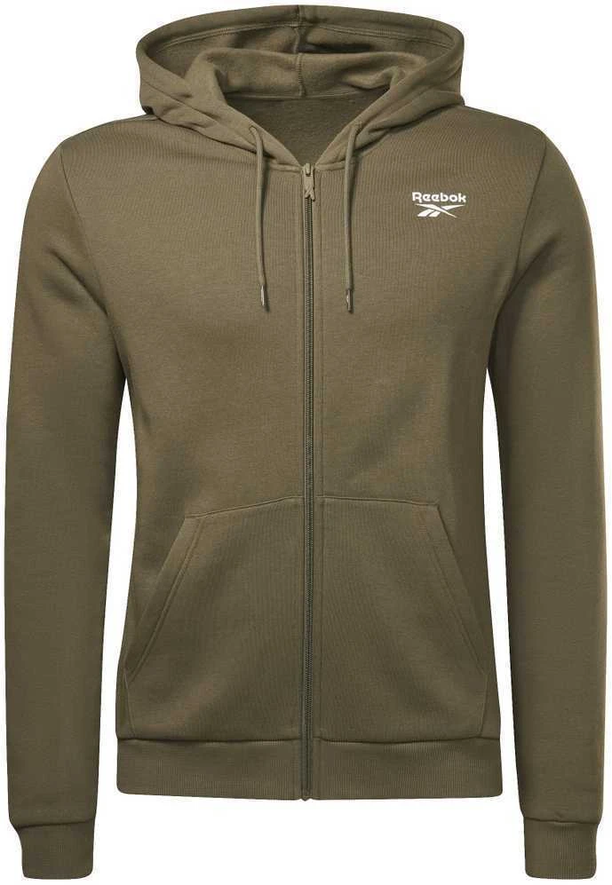Reebok Džemperis Vyrams Hoodie Ri Left Chesto Logo Žalias HG4452