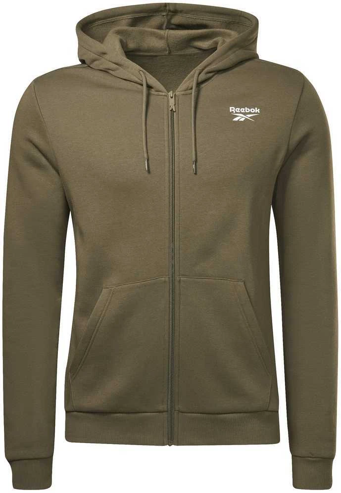 Reebok Džemperis Vyrams Hoodie Ri Left Chesto Logo Žalias HG4452