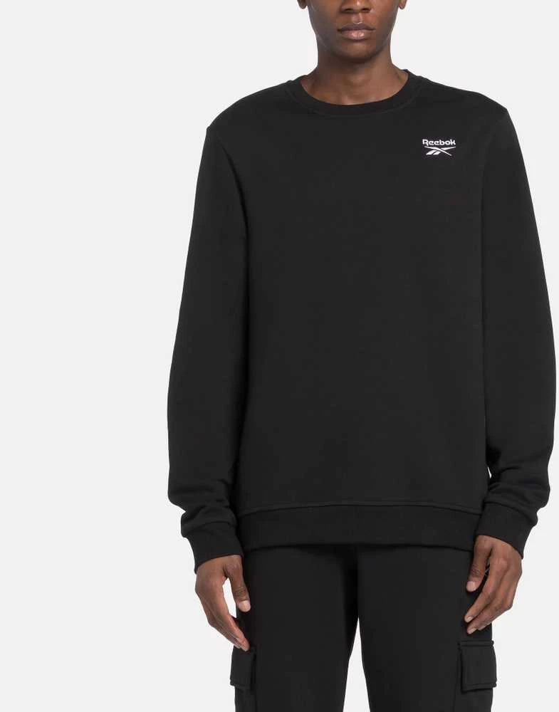 Reebok Džemperis Vyrams Identity Sl Fleece Juodas 100202864