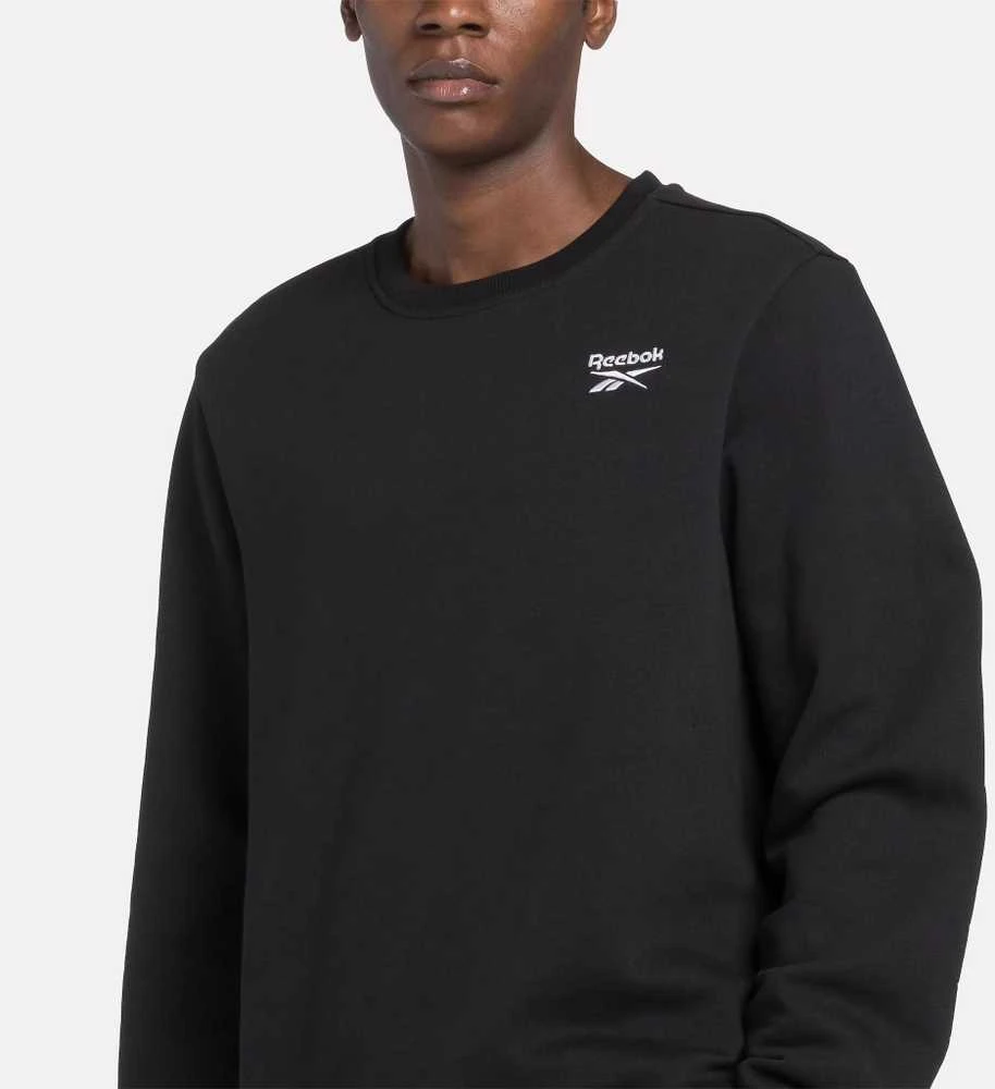 Reebok Džemperis Vyrams Identity Sl Fleece Juodas 100202864