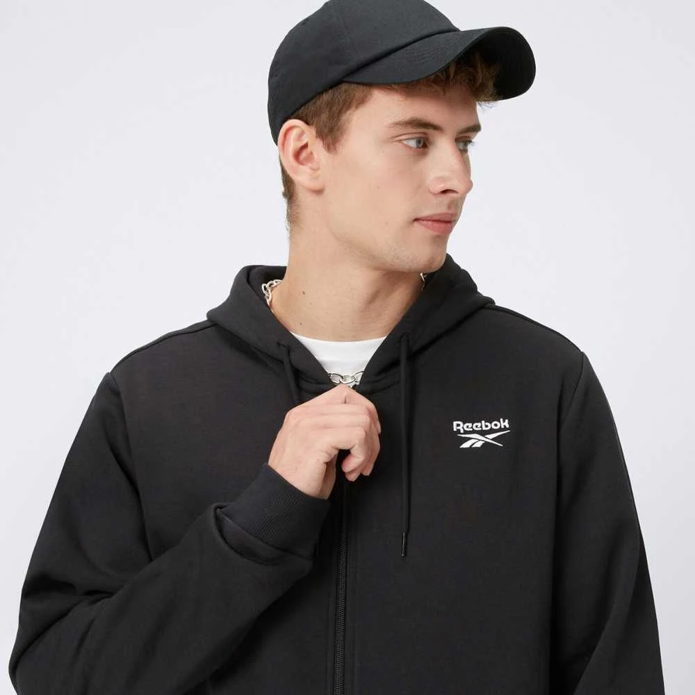 Reebok Džemperis Vyrams Identity Sl Fleece Juodas 100202857