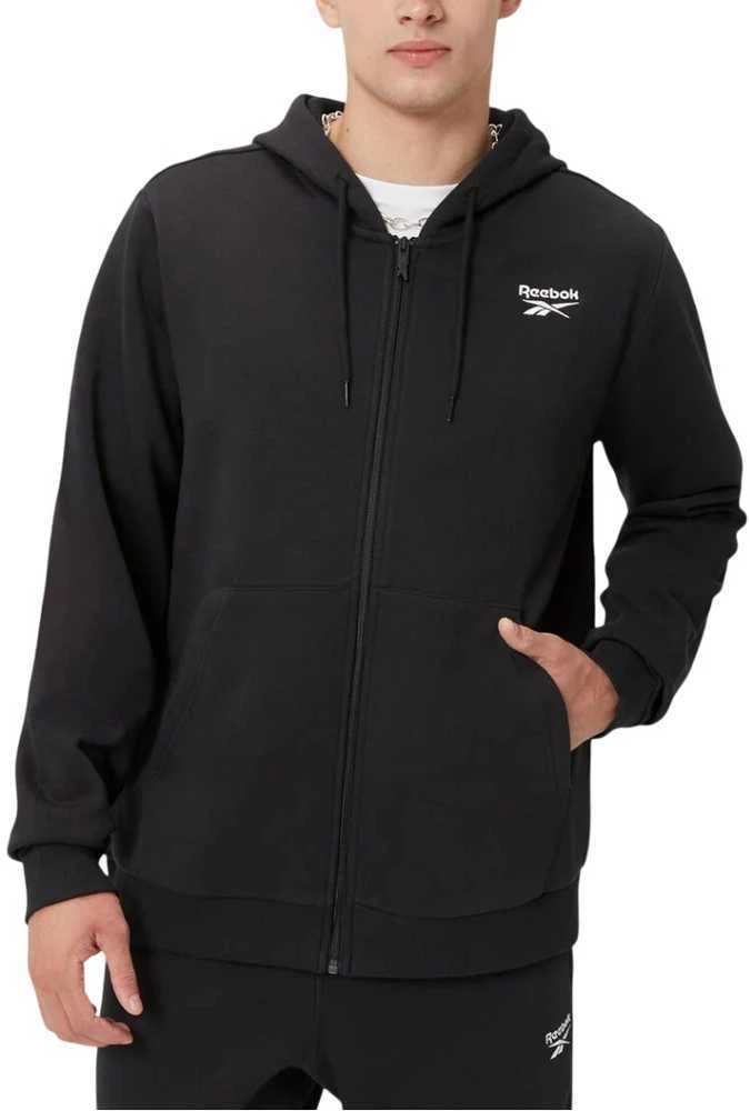Reebok Džemperis Vyrams Identity Sl Fleece Juodas 100202857