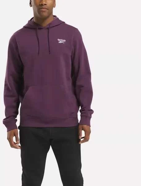 Reebok Džemperis Vyrams Identity Small Logo Fleece Plum 100205996