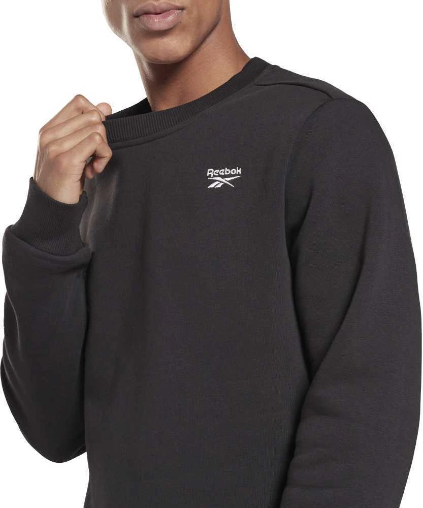Reebok Džemperis Vyrams Ri Fleece Crew Juodas