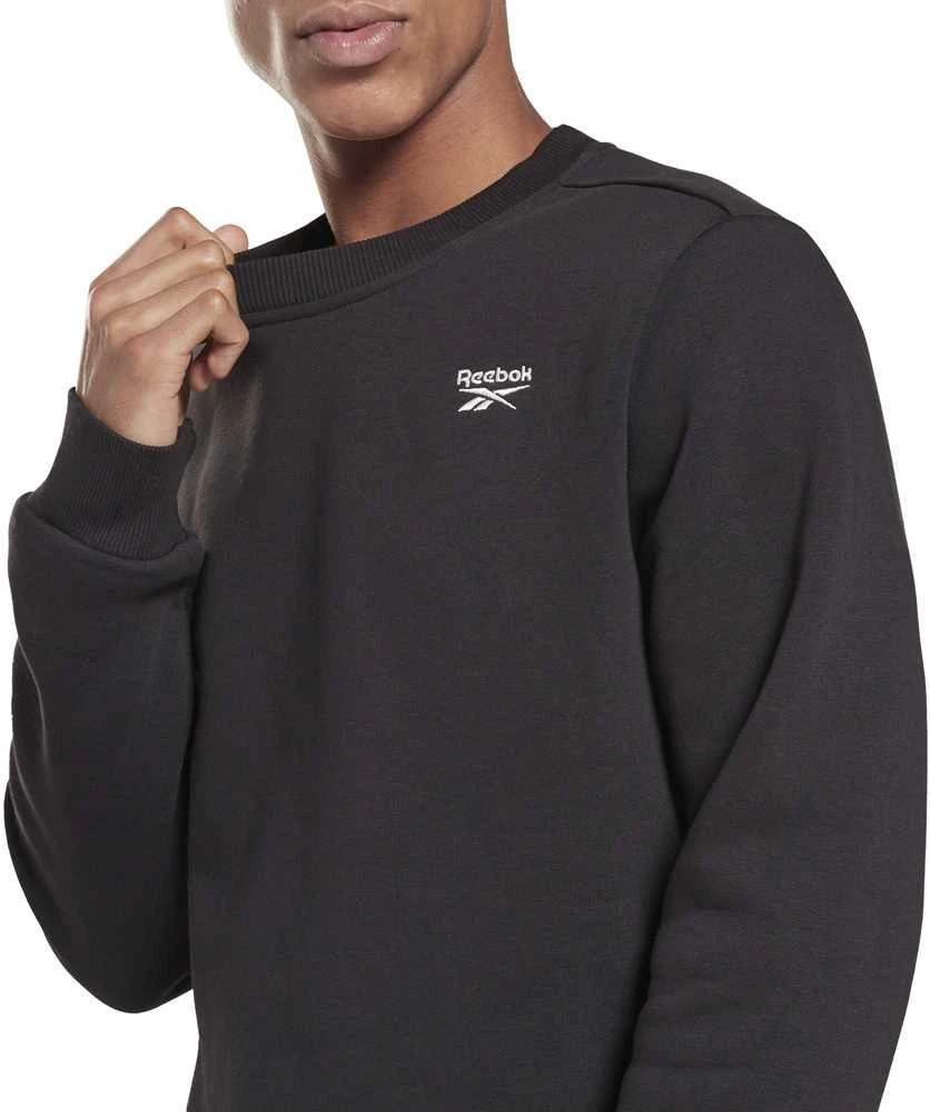 Reebok Džemperis Vyrams Ri Fleece Crew Juodas