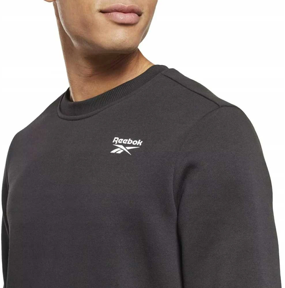 Reebok Džemperis Vyrams Ri Left Chest Logo Crew Juodas 100051166