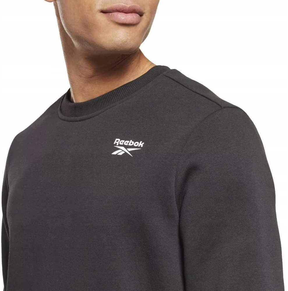 Reebok Džemperis Vyrams Ri Left Chest Logo Crew Juodas 100051166
