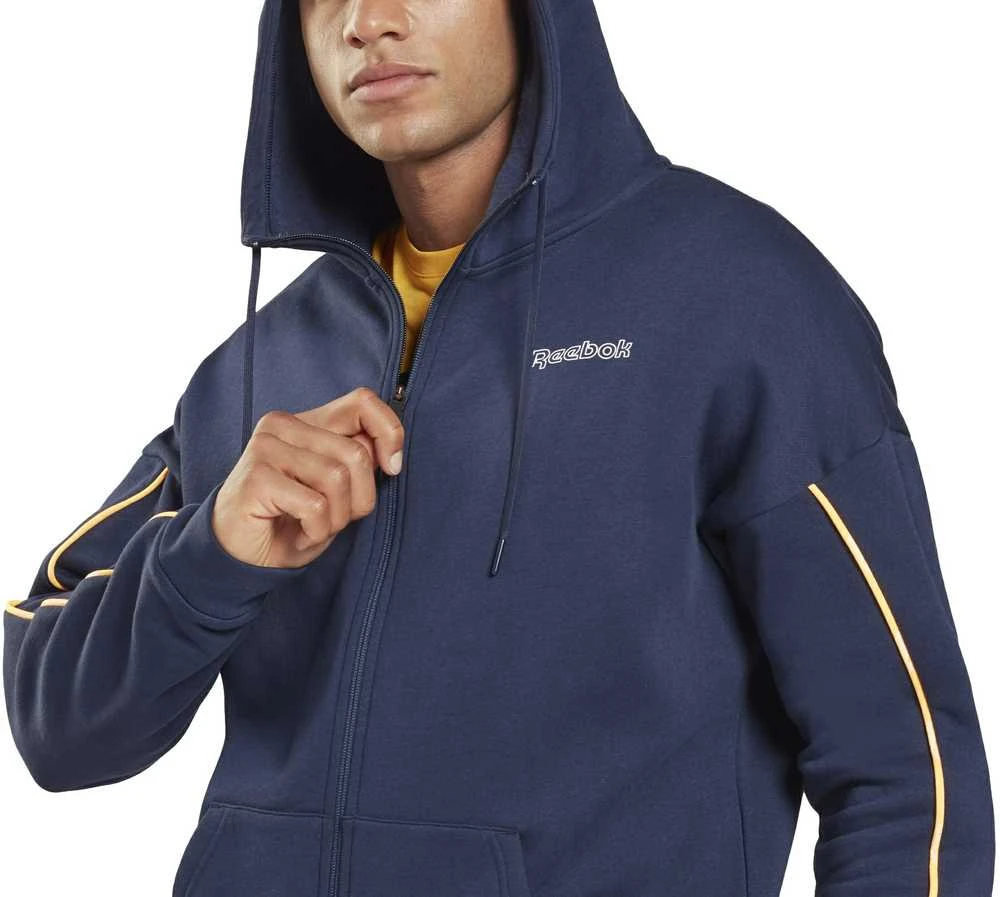 Reebok Džemperis Vyrams Te Piping Hoodie Mėlyna