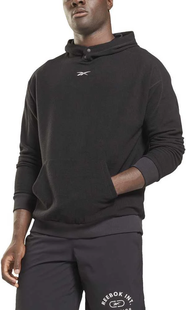 Reebok Džemperis Vyrams Wor Fleece Oth Hoodie Juodas