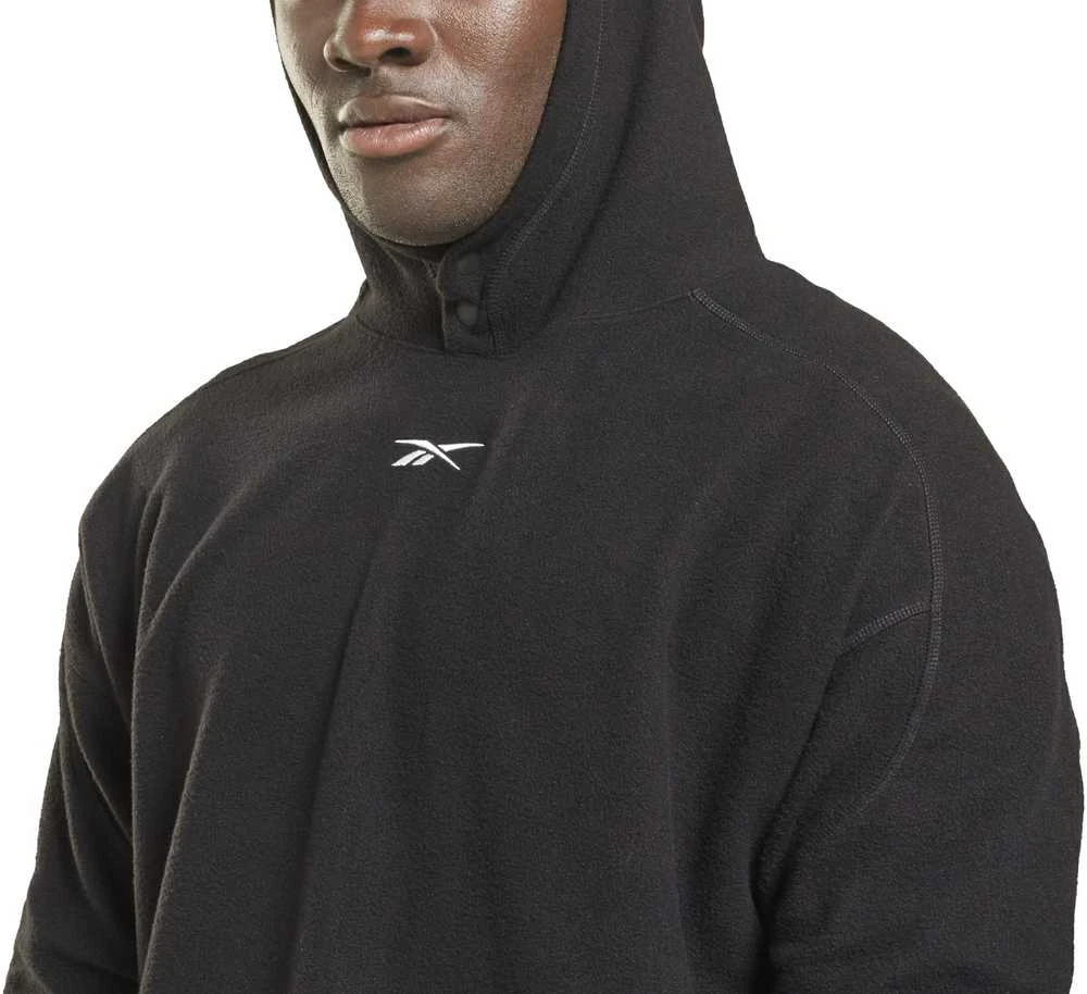 Reebok Džemperis Vyrams Wor Fleece Oth Hoodie Juodas