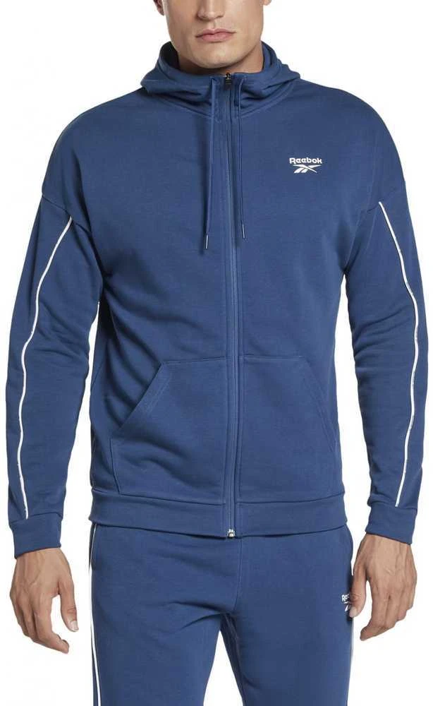 Reebok Džemperis Vyrams Wor Piping Fz Mėlyna HA1073