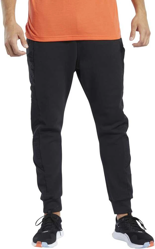 Reebok Kelnės TS Knit - Woven Jogge Juodas FJ4608