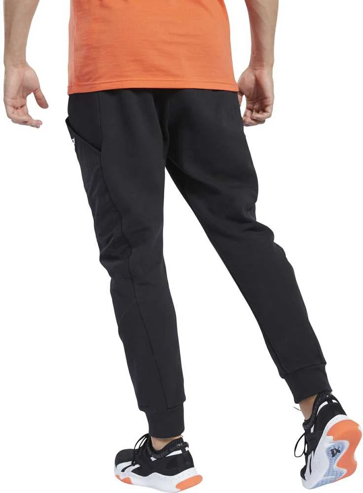 Reebok Kelnės TS Knit - Woven Jogge Juodas FJ4608