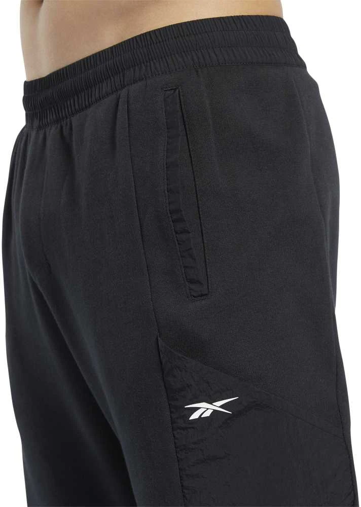 Reebok Kelnės TS Knit - Woven Jogge Juodas FJ4608