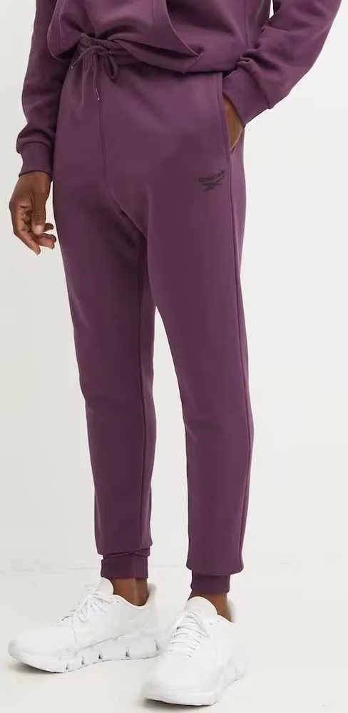 Reebok Kelnės Vyrams Identity Small Logo Fleece Plum 100206013