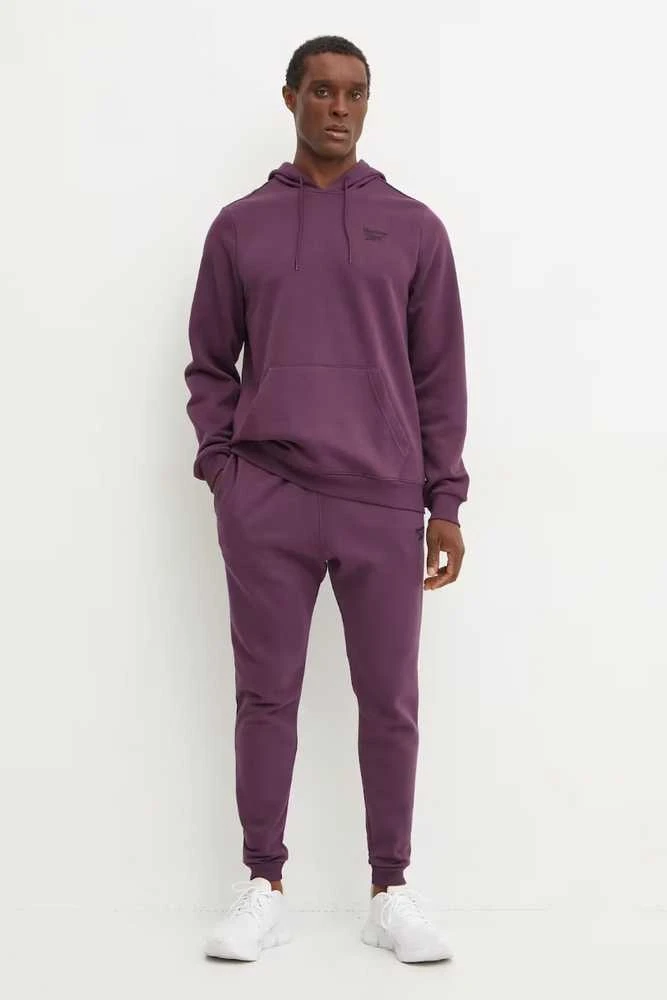 Reebok Kelnės Vyrams Identity Small Logo Fleece Plum 100206013