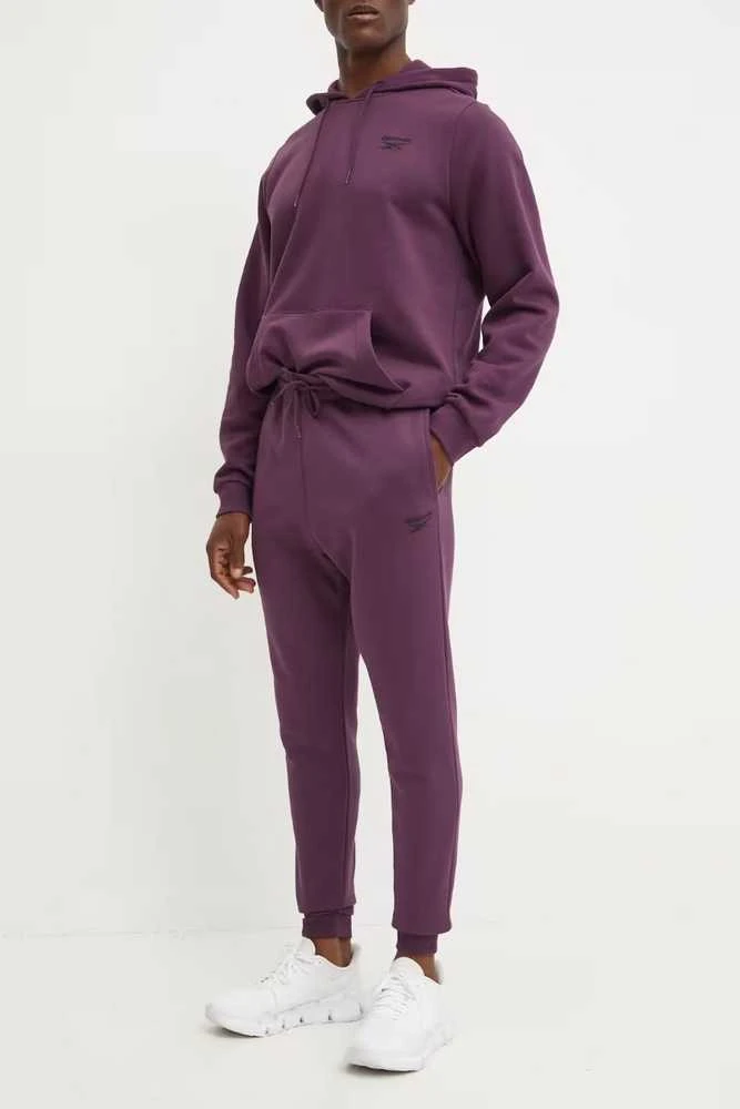 Reebok Kelnės Vyrams Identity Small Logo Fleece Plum 100206013