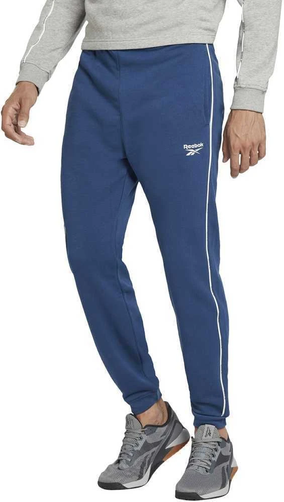 Reebok Kelnės Vyrams Wor Piping Jogger Mėlyna HA1071