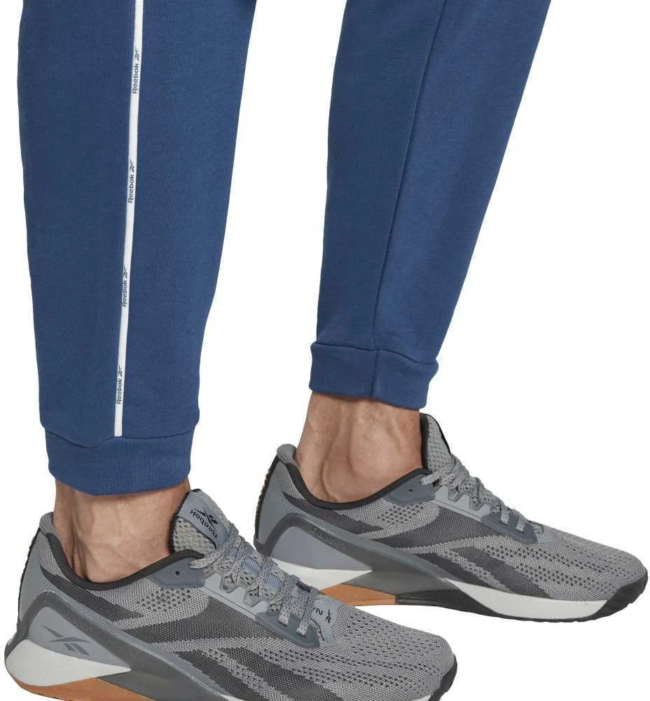 Reebok Kelnės Vyrams Wor Piping Jogger Mėlyna HA1071