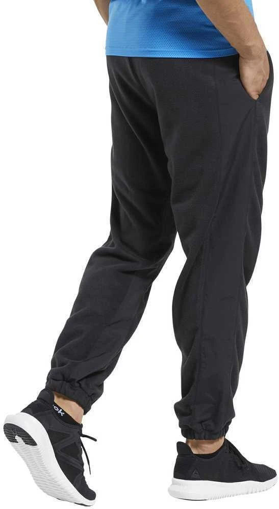 Reebok Kelnės Vyrams Workout Fleece Pants Juodas