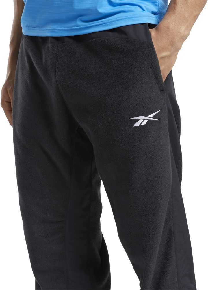 Reebok Kelnės Vyrams Workout Fleece Pants Juodas