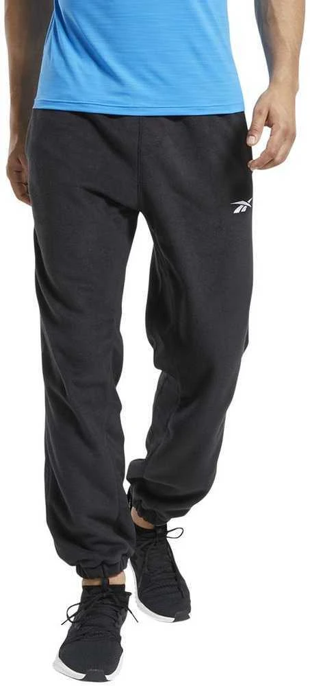 Reebok Kelnės Vyrams Workout Fleece Pants Juodas