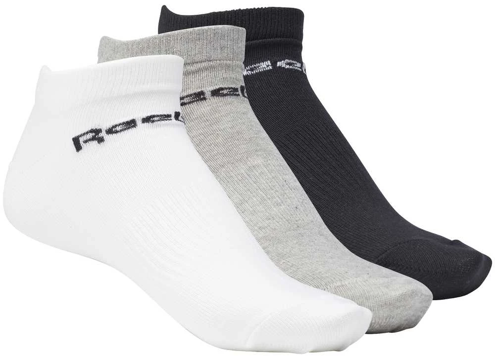 Reebok Kojinės Act Core Low Cut So Baltas Juodas Pilkas GH8229