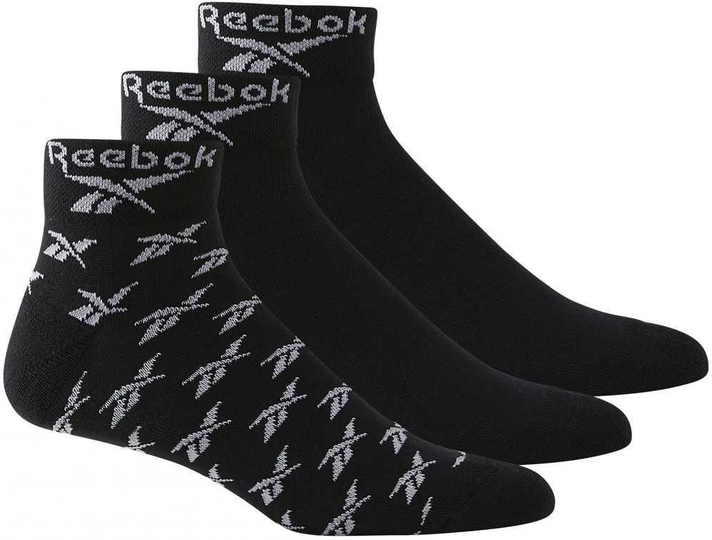 Reebok Kojinės Cl Fo Ankle Sock 3P Juodas GG6675