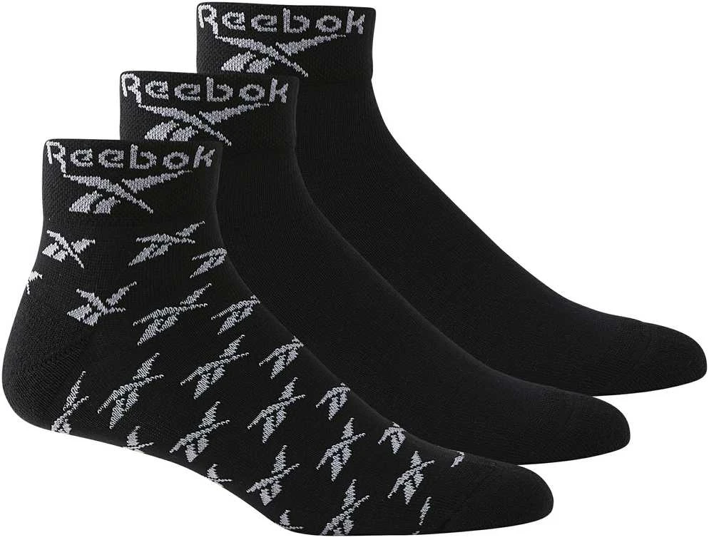 Reebok Kojinės Cl Fo Ankle Sock 3P Juodas GG6675