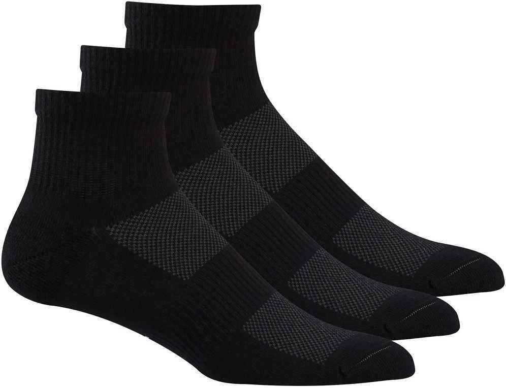 Reebok Kojinės Te Ank Sock 3P Juodas GH0419