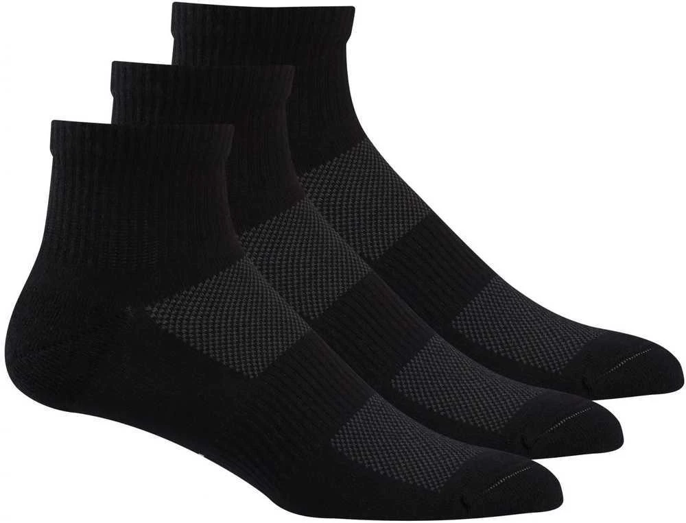 Reebok Kojinės Te Ank Sock 3P Juodas GH0419
